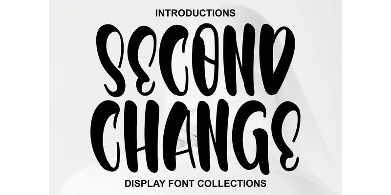 Second Change Font by 21Design — Display Font