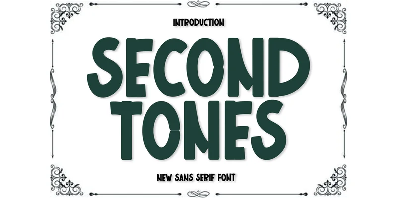 Second Tones Font by PiPi Creative — Display Font