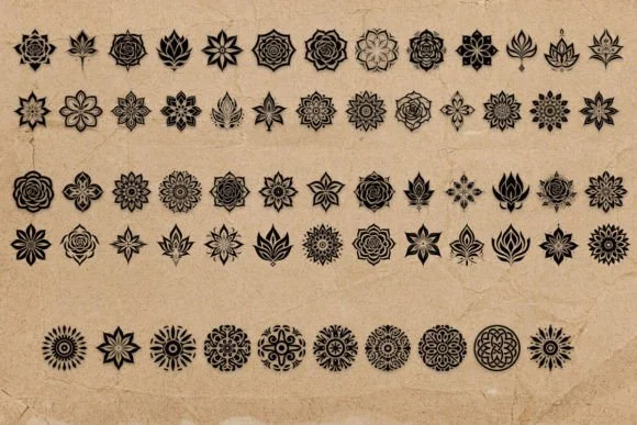 Secret Geometric by MOMAT THIRTYONE — Dingbats Font — thumbnail 2