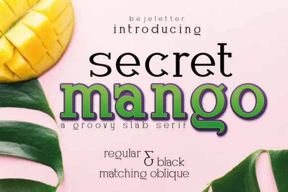 Secret Mango by bijeh.studio β Slab Serif Font