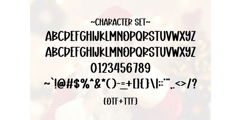Secret Santa Font by SiapGraph — Sans Serif Font — thumbnail 3