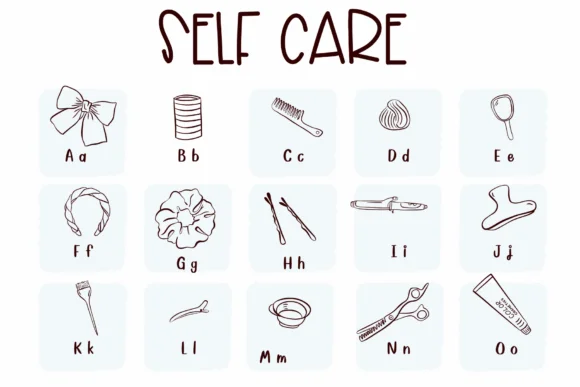 Self Care by Sirinart — Dingbats Font — thumbnail 2