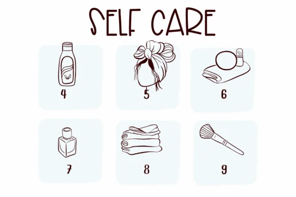 Self Care by Sirinart — Dingbats Font — thumbnail 4