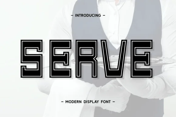Serve by Wankriss — Slab Serif Font