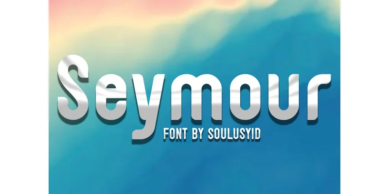 Seymour Font by SoulusYid — Sans Serif Font