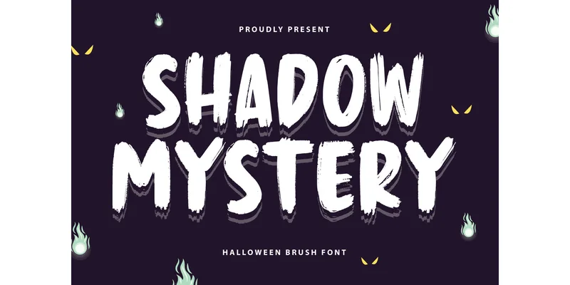 Shadow Mystery Font by Typefar — Display Font