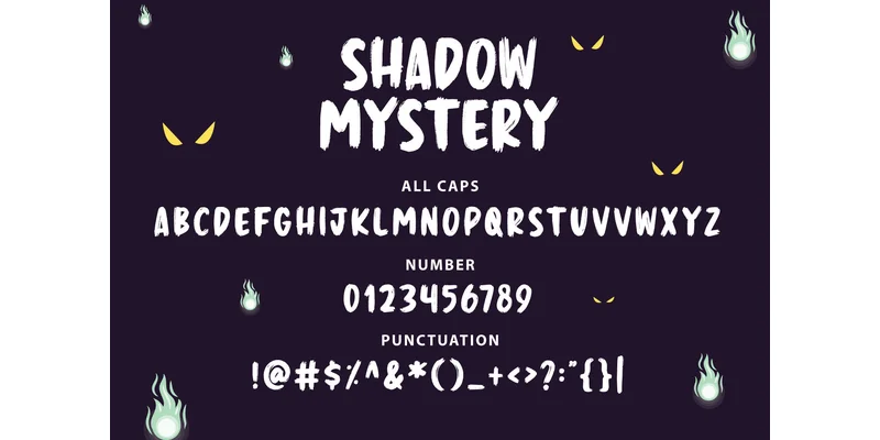 Shadow Mystery Font by Typefar — Display Font — thumbnail 3