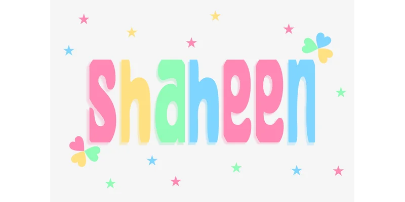 Shaheen Font by mhd.usman00 — Display Font