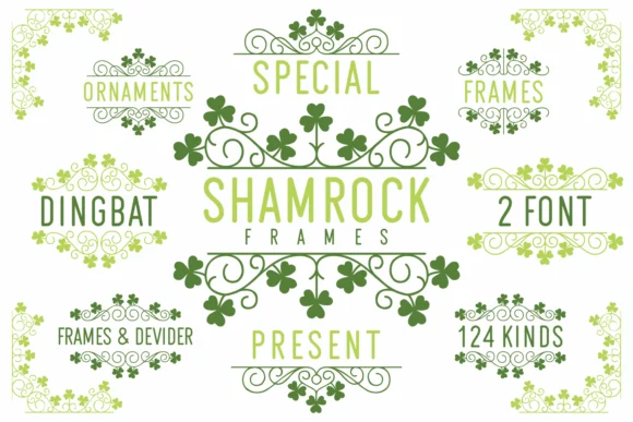 Shamrock by Kelik - 7NTypes — Dingbats Font