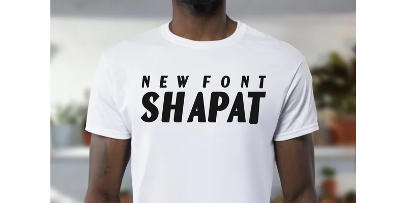 Shapat Font by mhd.usman00 — Display Font — thumbnail 2