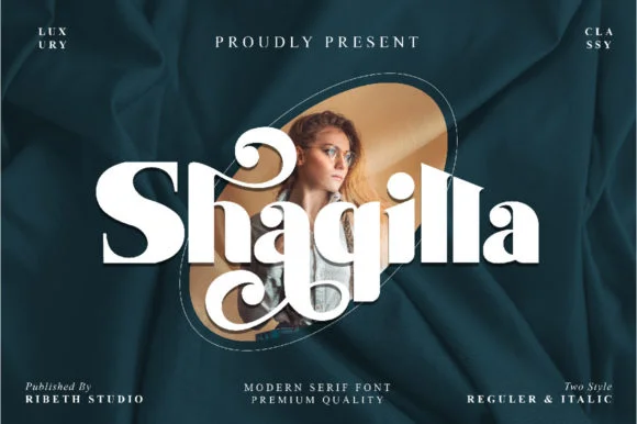 Shaqilla by Ribeth Studio — Slab Serif Font