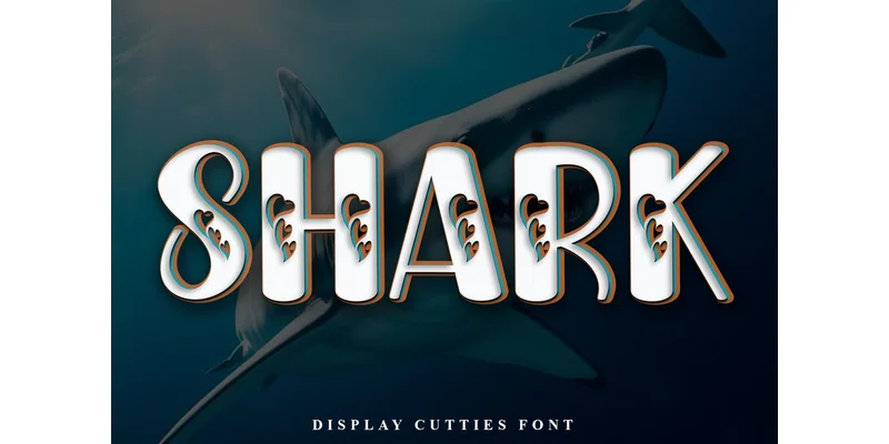 Shark Font by FreshTypeINK — Display Font