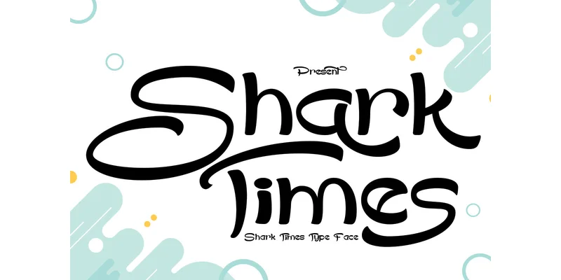 Shark Times Font by jehansyah251 — Display Font