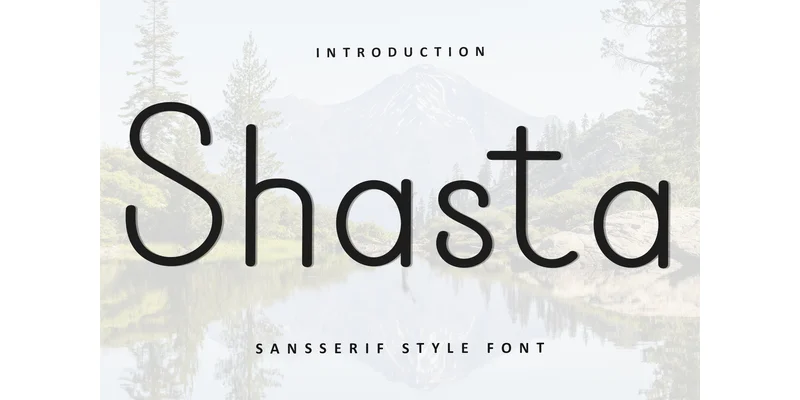 Shasta Font by FreshTypeINK — Sans Serif Font