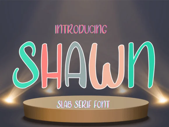 Shawn by Pukka De — Slab Serif Font