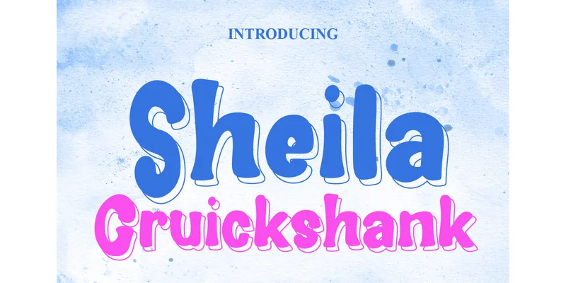 Sheila Cruickshank Font by Zero Type — Display Font