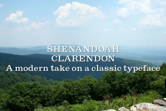 Shenandoah Clarendon Family by Megami Studios — Slab Serif Font