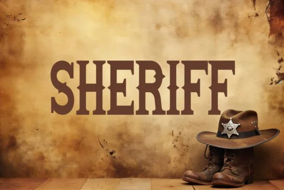 Sheriff - Premium Vintage Western by OWPictures — Slab Serif Font