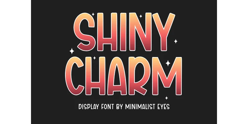 Shiny Charm Font by Minimalist Eyes — Display Font