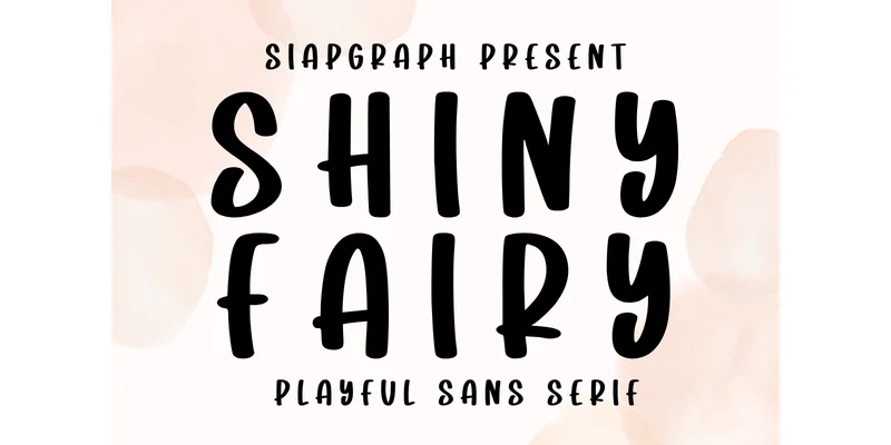 Shiny Fairy Font by SiapGraph — Sans Serif Font