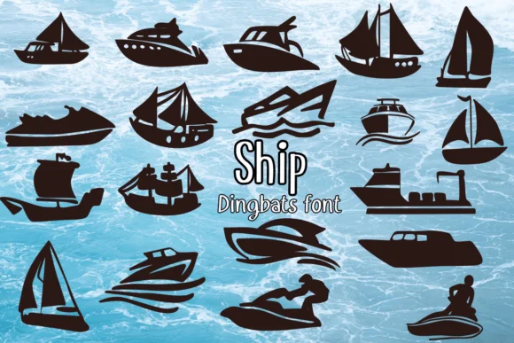 Ship by Nongyao — Dingbats Font