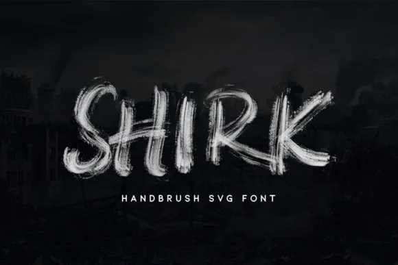 Shirk by MLKWSN studio — Color Fonts Font