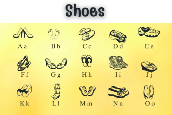 Shoes by Nongyao — Dingbats Font — thumbnail 2