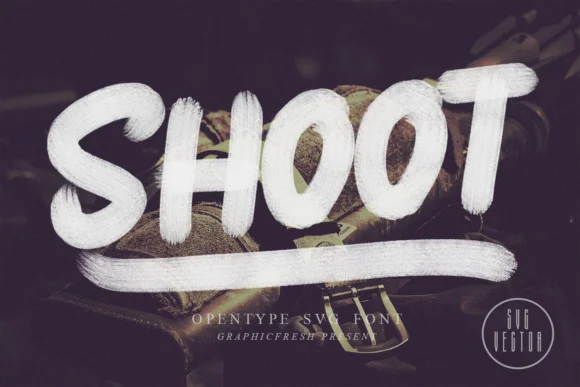 Shoot by Graphicfresh — Color Fonts Font