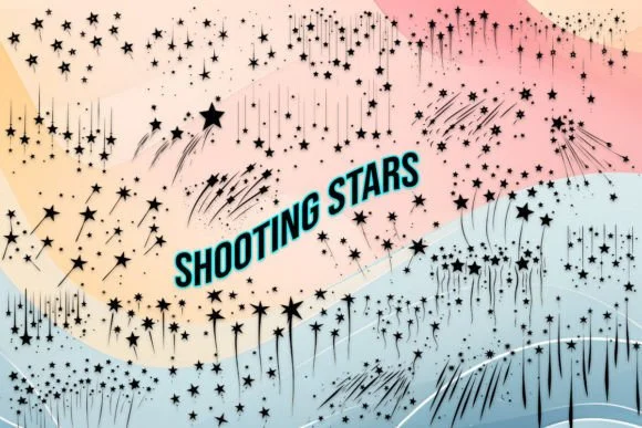 Shooting Stars by MOMAT THIRTYONE — Dingbats Font
