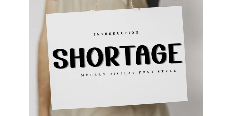 Shortage Font by Inermedia STUDIO — Display Font