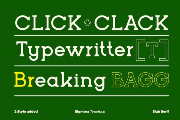 Sigmora by pandekastudio — Slab Serif Font — thumbnail 2
