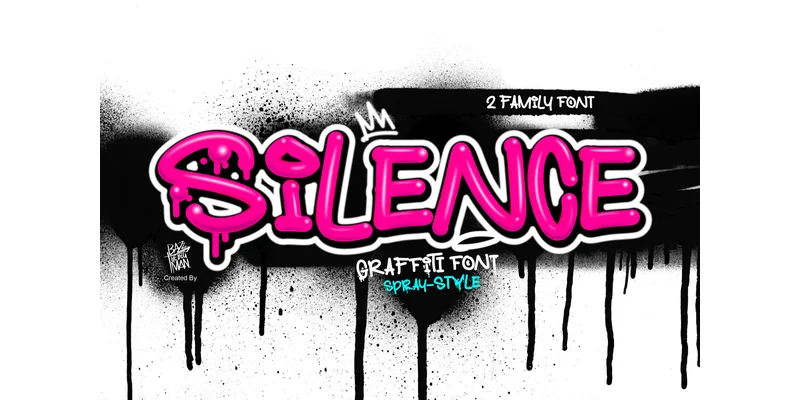 Silence Font by BB Type Studios — Display Font