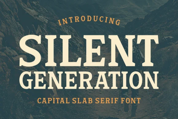 Silent Generation by Dito (7NTypes) — Slab Serif Font