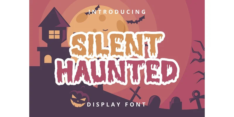 Silent Haunted Font by nicetrip7 by nicetrip7 — Decorative Font