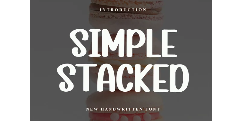 Simpel Stacked Font by Inermedia STUDIO — Sans Serif Font