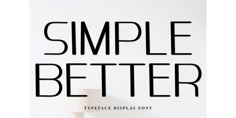 Simple Better Font by FreshTypeINK — Sans Serif Font