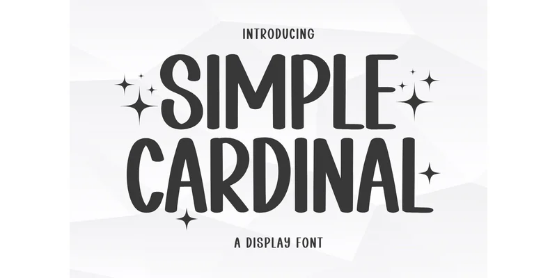 Simple Cardinal Font by Minimalist Eyes — Sans Serif Font