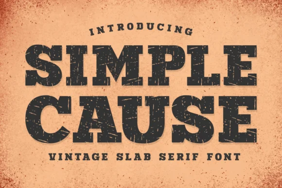 Simple Cause by Jasa (7NTypes) — Slab Serif Font