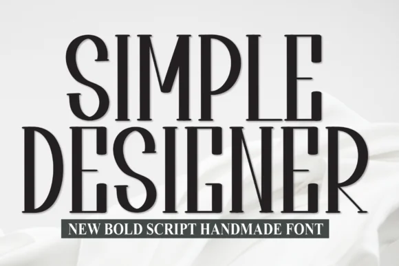 Simple Designer by Roronoa zoro.S.P.D — Slab Serif Font