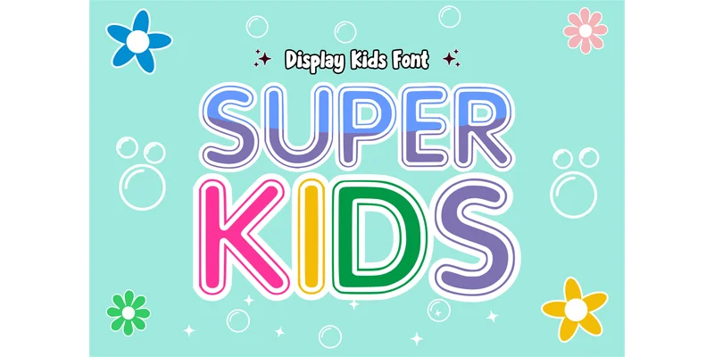 Simple Display Font by anamalmusyaffaCreative — Display Font — thumbnail 2