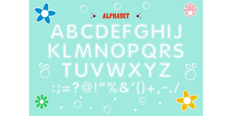 Simple Display Font by anamalmusyaffaCreative — Display Font — thumbnail 4