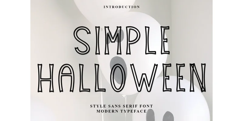 Simple Halloween Font by Inermedia STUDIO — Display Font