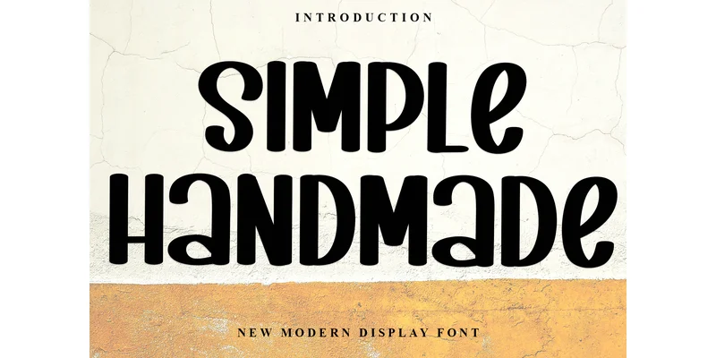 Simple Handmade Font by Inermedia STUDIO — Display Font