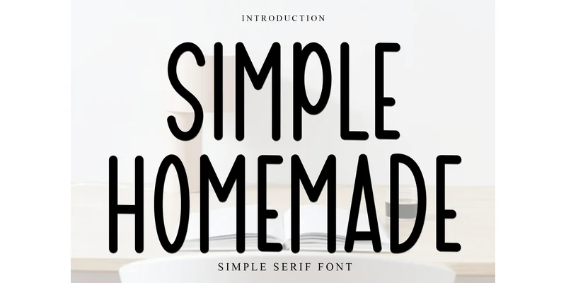 Simple Homemade Font by Inermedia STUDIO — Display Font