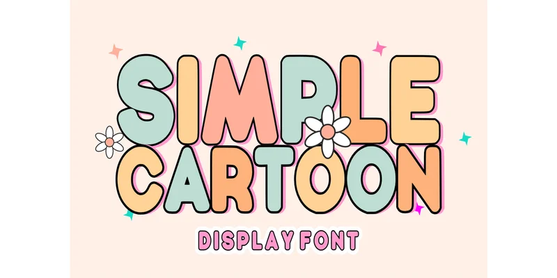Simple Minimalist Font by TaralArt — Display Font — thumbnail 3