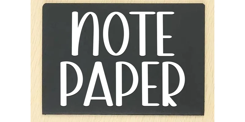 Simple Notes Font by Inermedia STUDIO by Inermedia STUDIO — Display Font — thumbnail 4