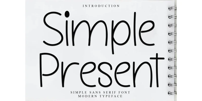Simple Present Font by Inermedia STUDIO — Sans Serif Font