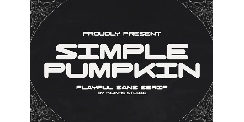 Simple Pumpkin Font by Pian45 — Sans Serif Font