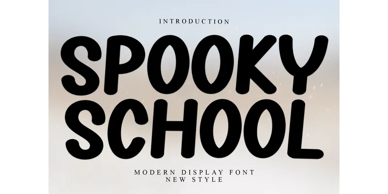 Simple Spooky Font by Inermedia STUDIO — Sans Serif Font