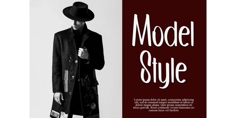 Simple Vintage Font by ONE DESIGN by ONE DESIGN — Display Font — thumbnail 3
